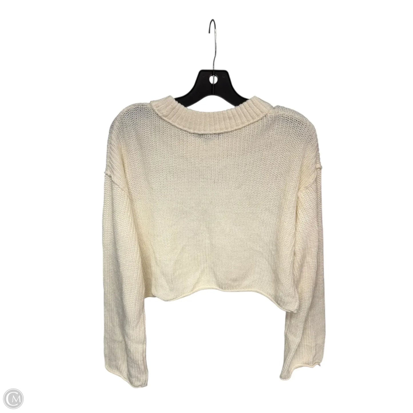 Sweater By Wild Fable In Cream, Size: M