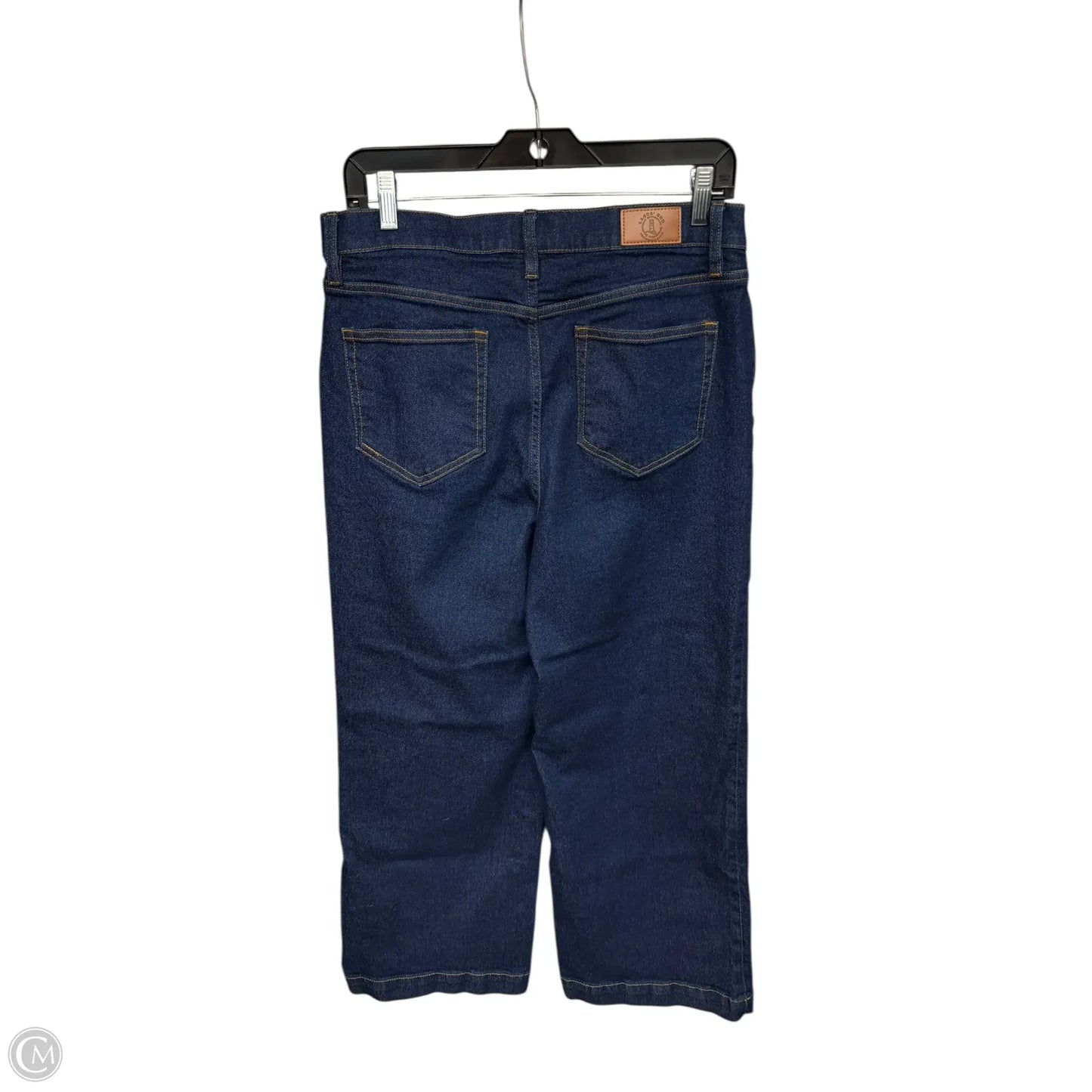 Jeans Wide Leg By Lands End In Blue Denim, Size: 14