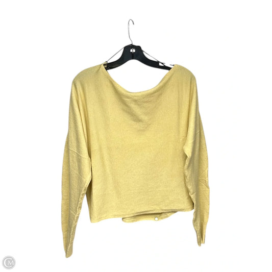 Sweater By H&m In Yellow, Size: M