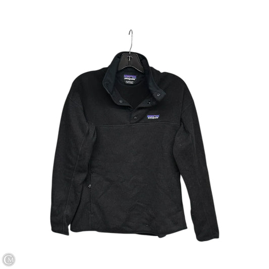 Athletic Jacket By Patagonia In Black, Size: M