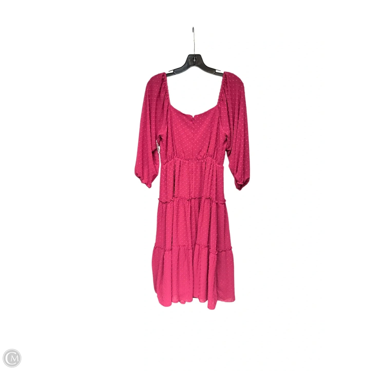 Dress Casual Maxi By J. Crew In Pink, Size: 6p