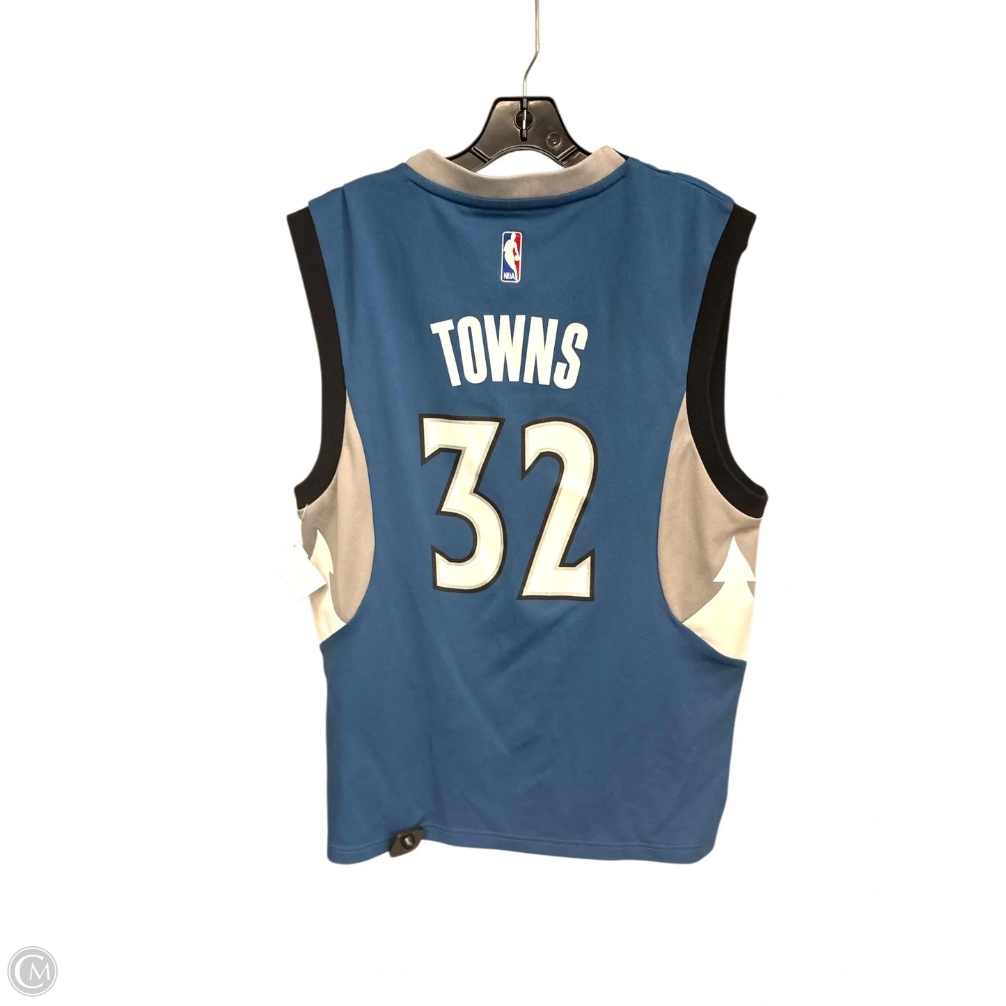 Athletic Tank Top By Adidas In Blue, Size: M