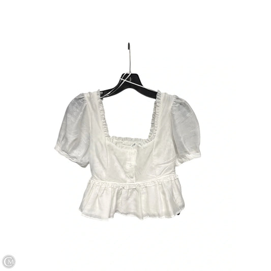 Top Short Sleeve By Altard State In White, Size: S