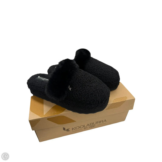 Slippers By Koolaburra By Ugg In Black, Size: 7