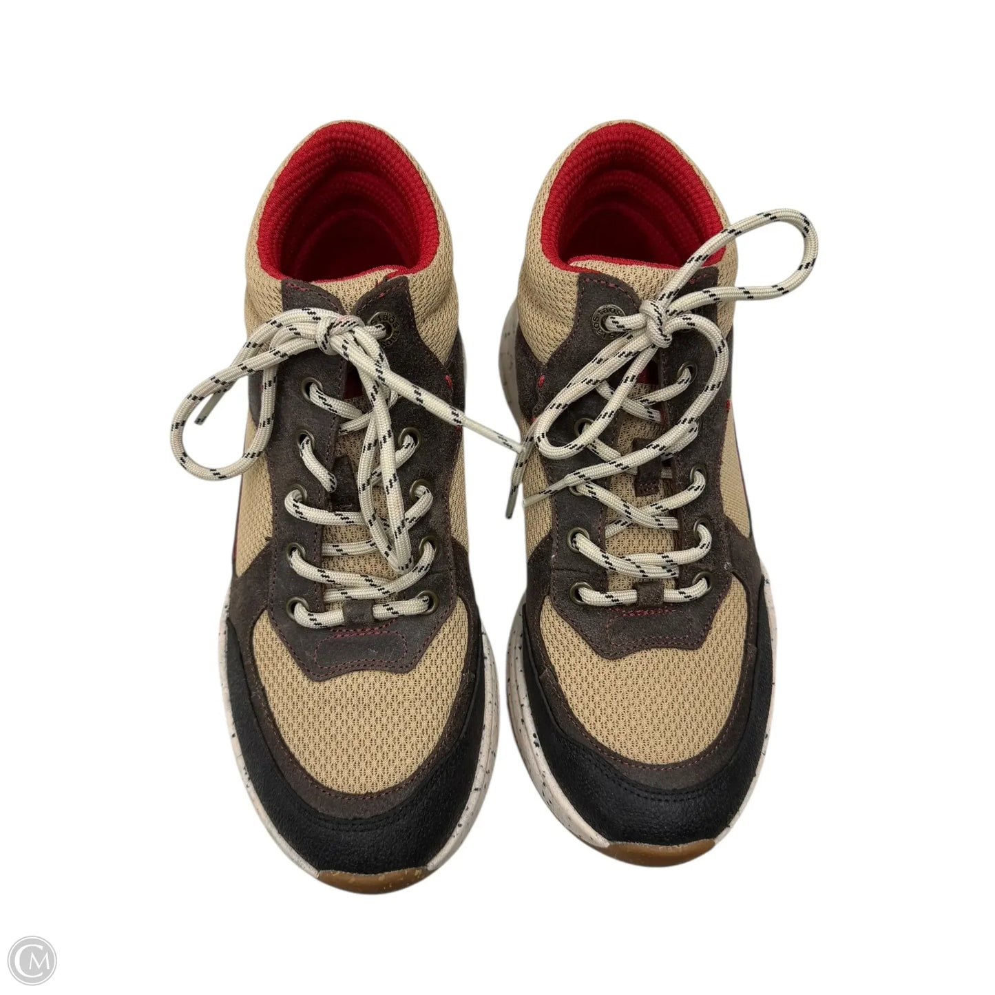 Shoes Sneakers By Taos In Brown & Red, Size: 9