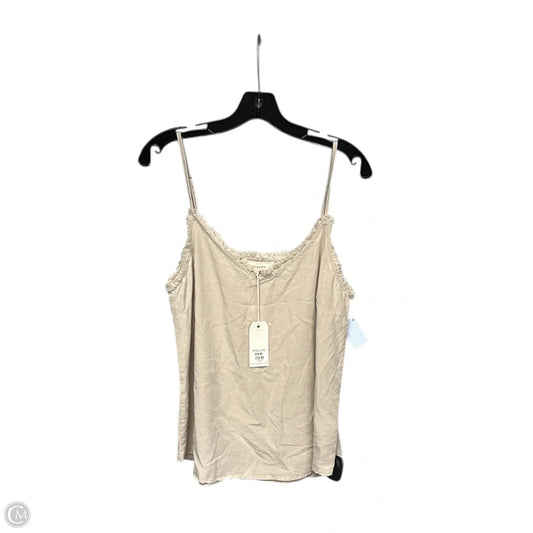 Top Sleeveless By By Together In Cream, Size: M