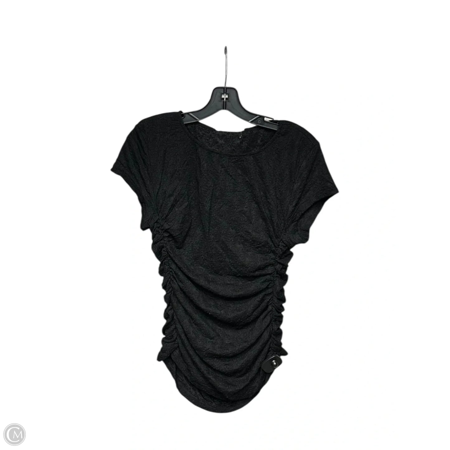 Top Short Sleeve By By Together In Black, Size: L