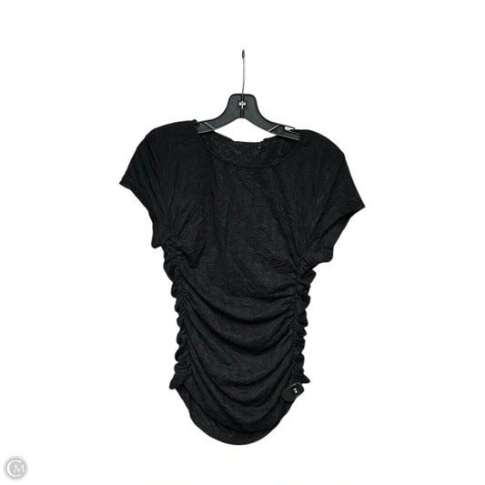 Top Short Sleeve By By Together In Black, Size: L