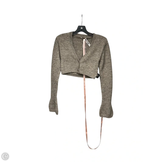 Cardigan By Clothes Mentor In Brown, Size: S