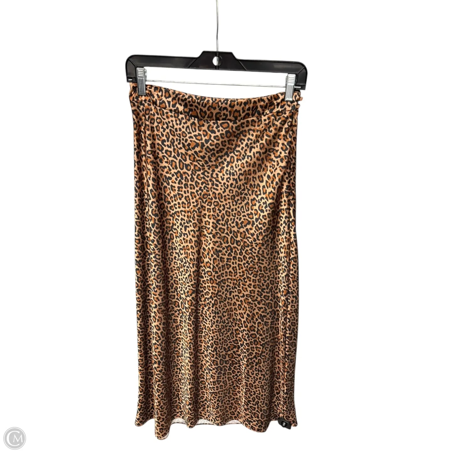 Skirt Midi By Something Navy In Animal Print, Size: S