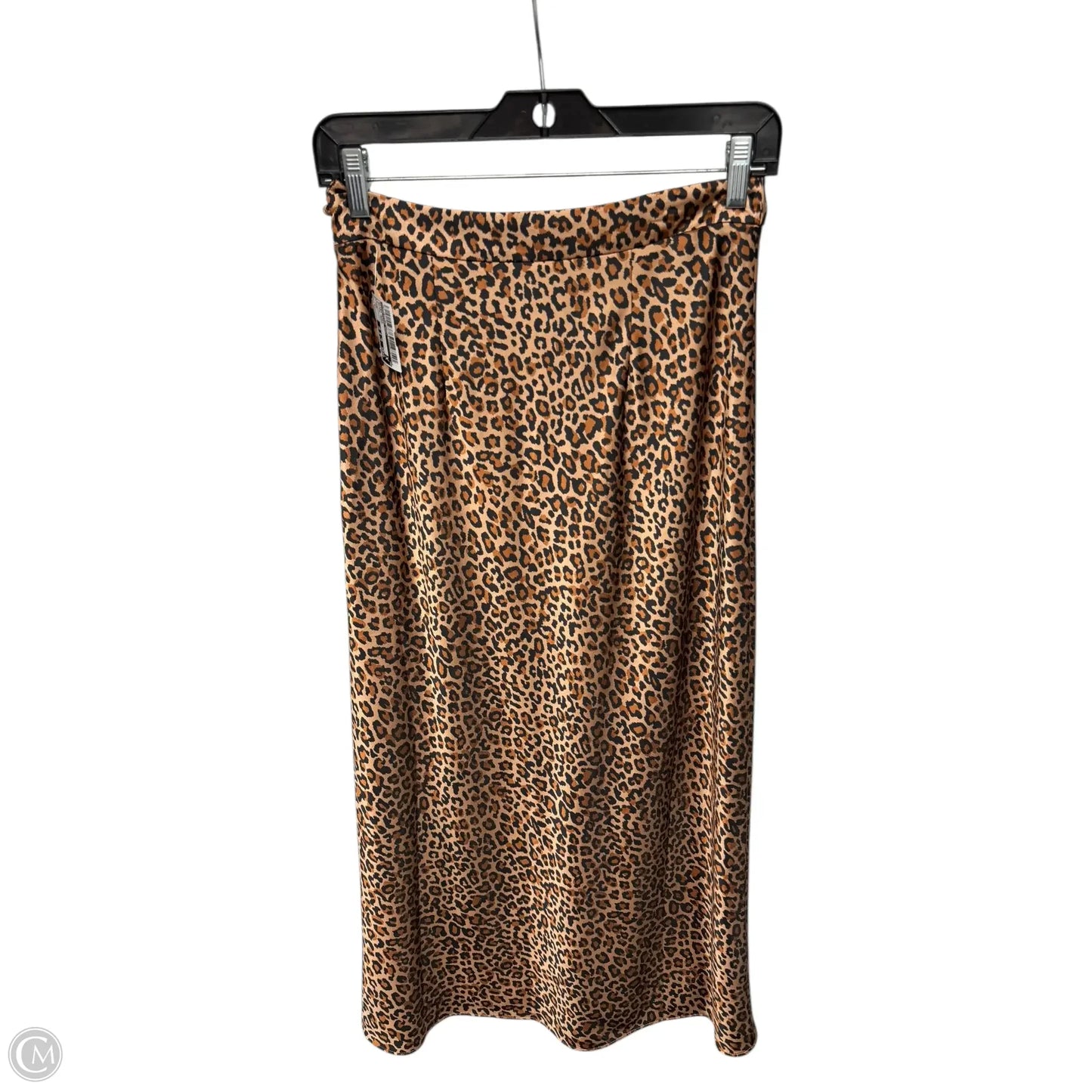 Skirt Midi By Something Navy In Animal Print, Size: S