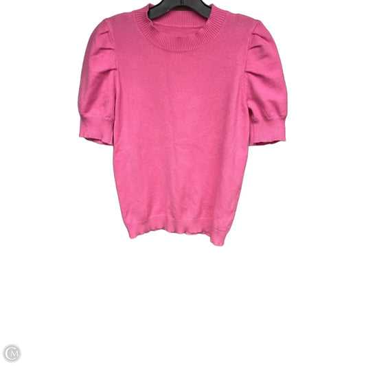Top Short Sleeve By Clothes Mentor In Pink, Size: M