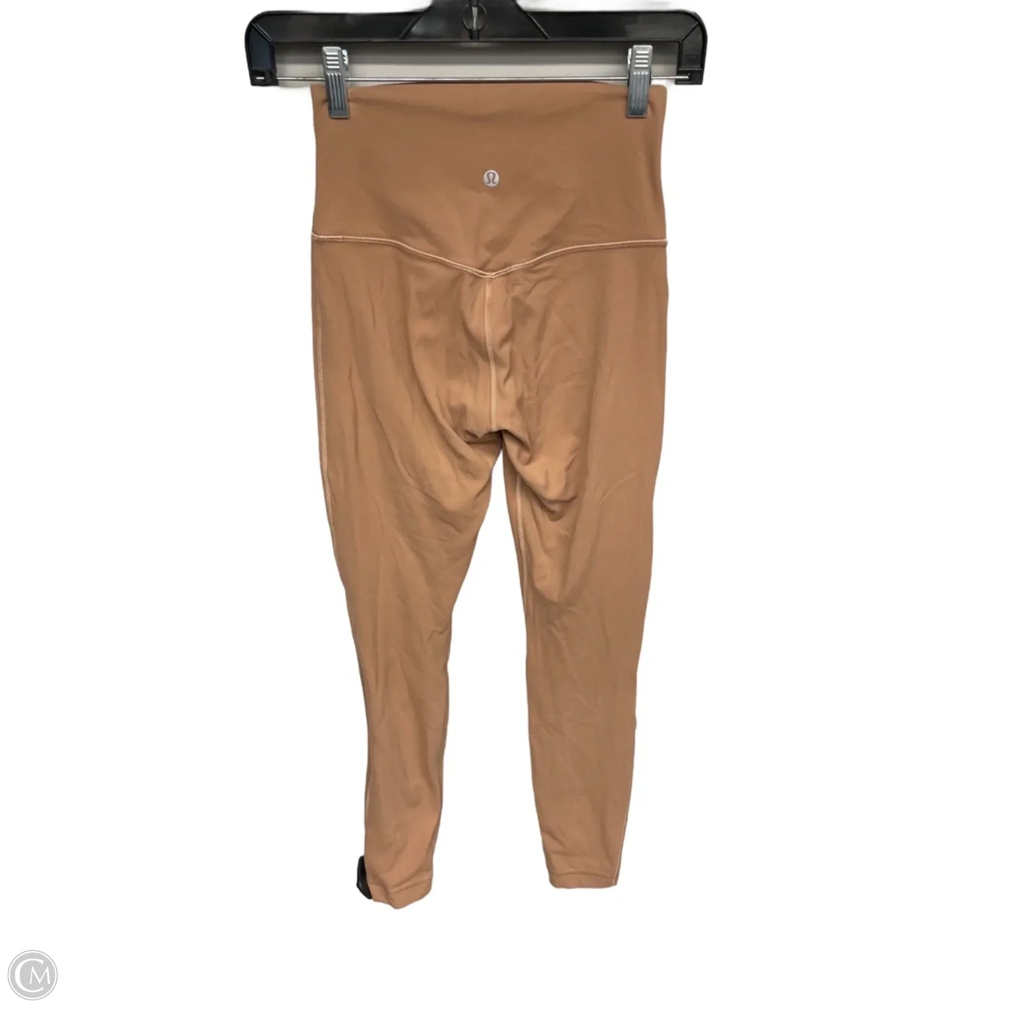 Athletic Leggings By Lululemon In Tan, Size: 4