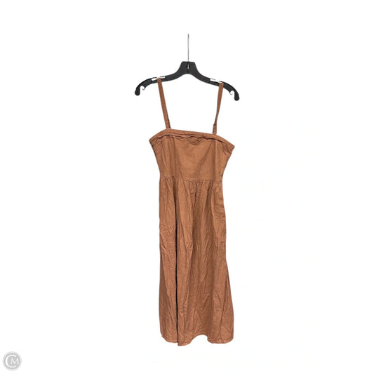Dress Casual Midi By Joie In Brown, Size: 6