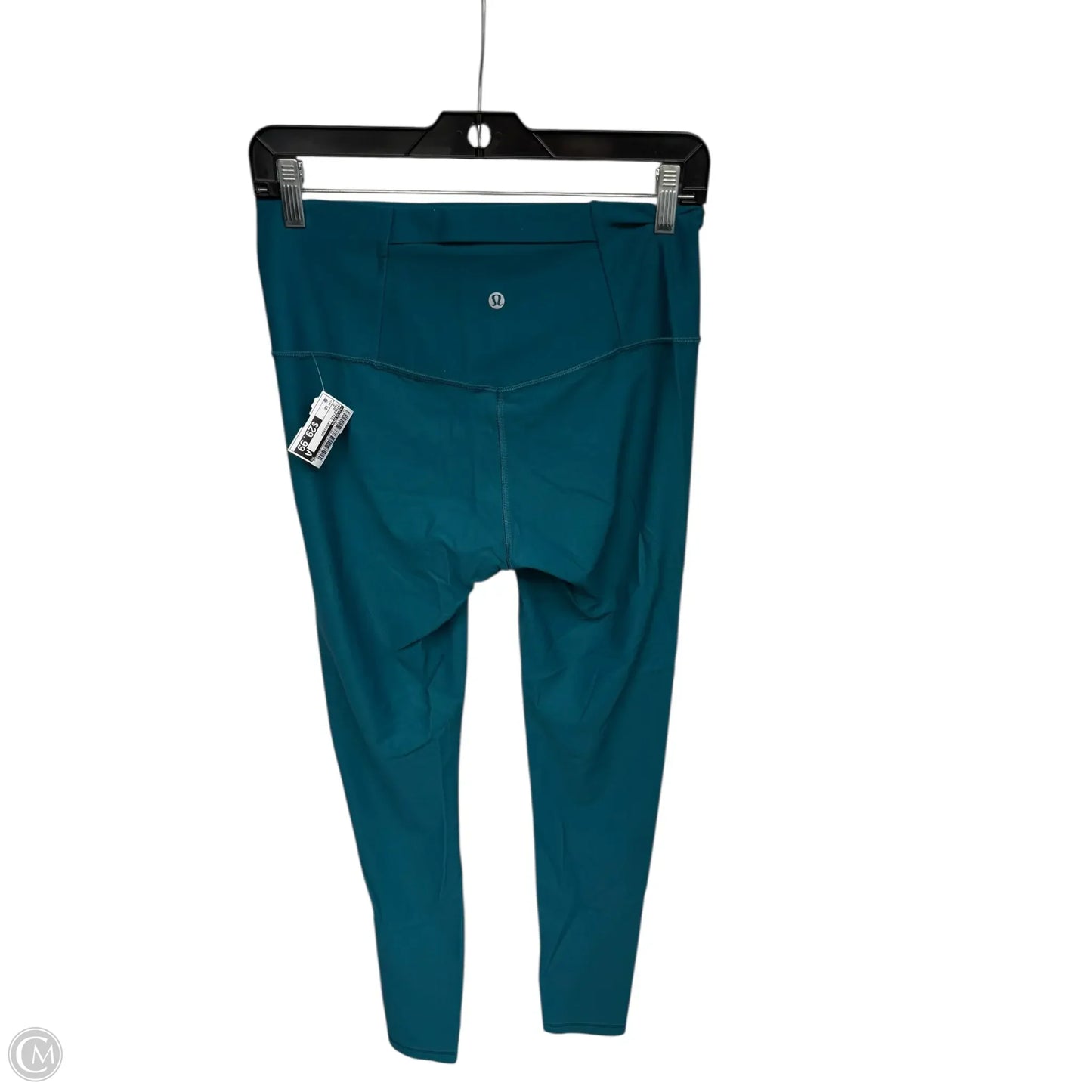 Athletic Leggings By Lululemon In Teal, Size: 10