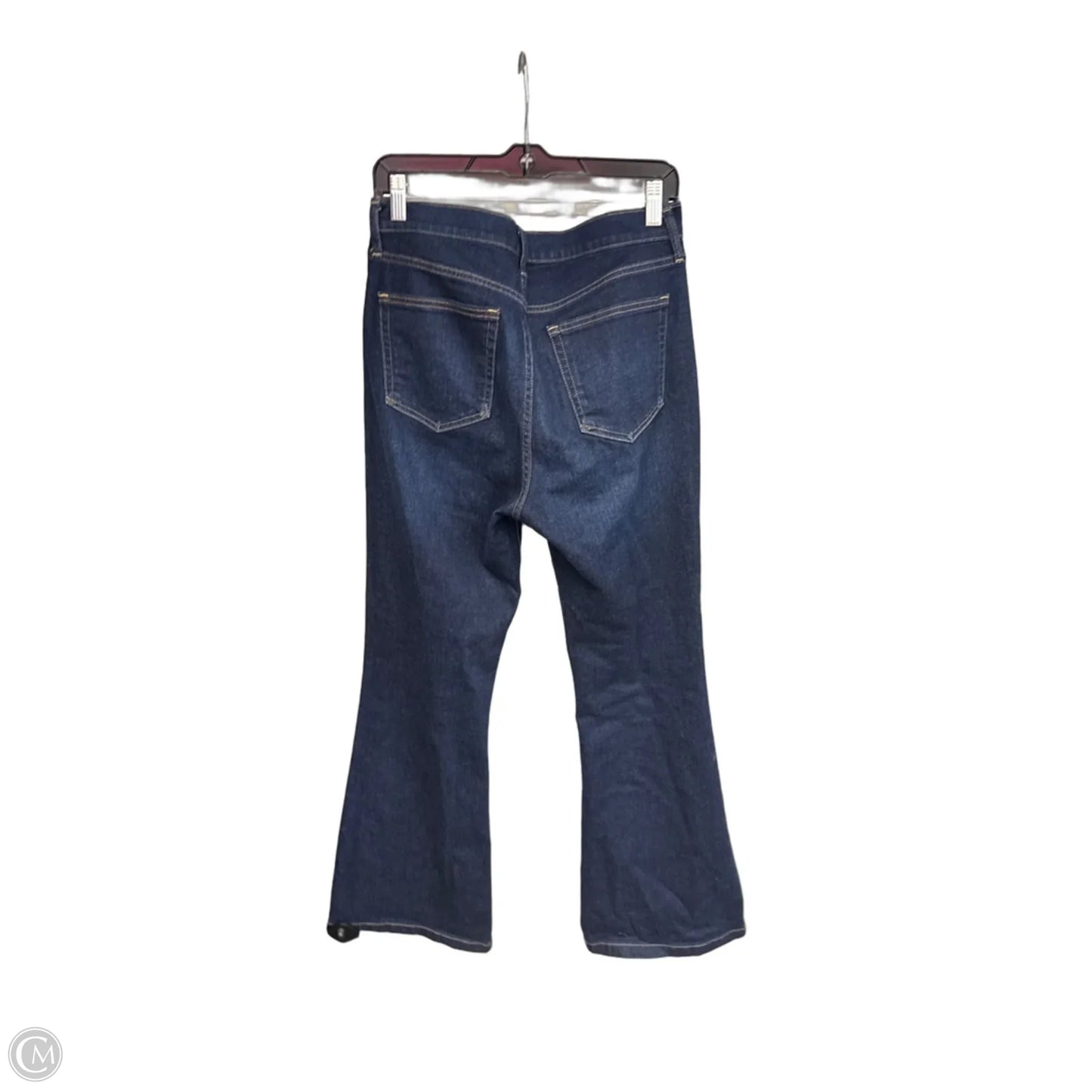 Jeans Flared By Gap In Blue Denim, Size: 8