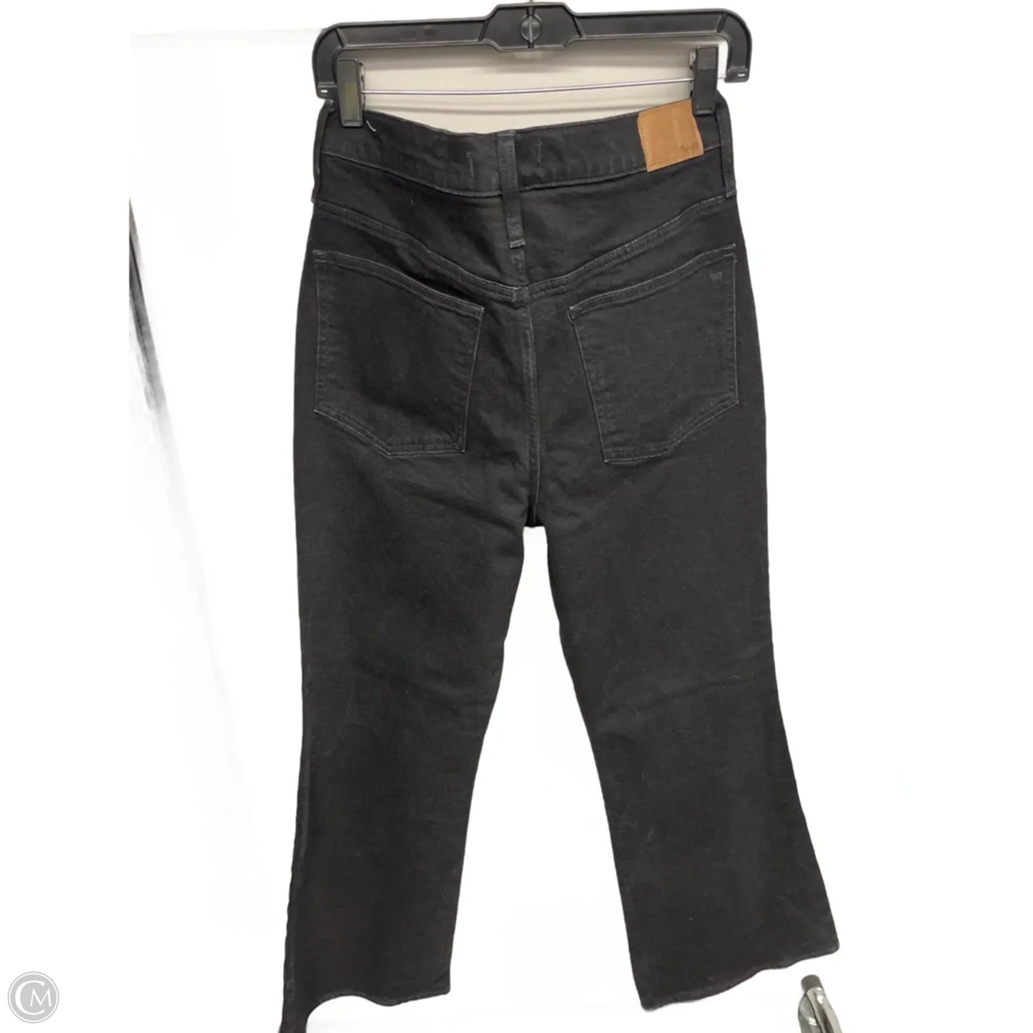 Jeans Flared By Madewell In Black, Size: 10