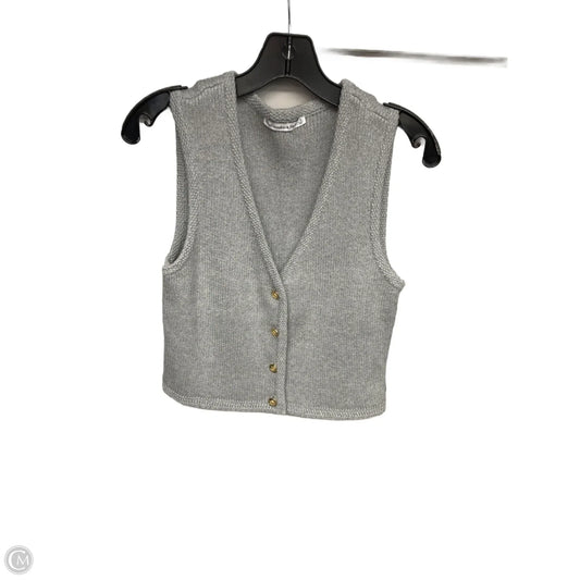 Top Sleeveless By Abercrombie And Fitch In Grey, Size: S