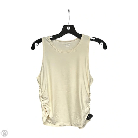 Athletic Tank Top By Old Navy In Cream, Size: M