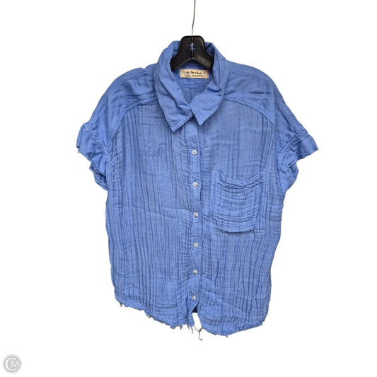 Top Short Sleeve By We The Free In Blue, Size: M