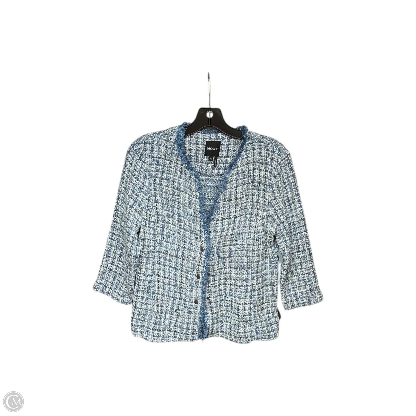 Blazer By Nic + Zoe In Blue, Size: Mp