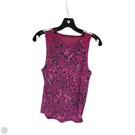 Athletic Tank Top By Lululemon In Animal Print, Size: S