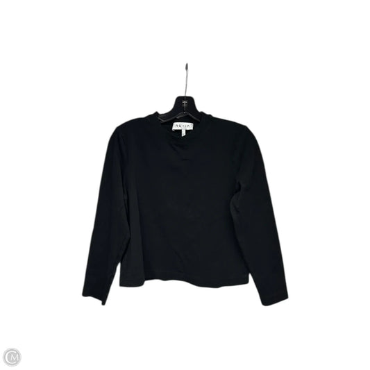 Top Long Sleeve Basic By Clothes Mentor In Black, Size: M