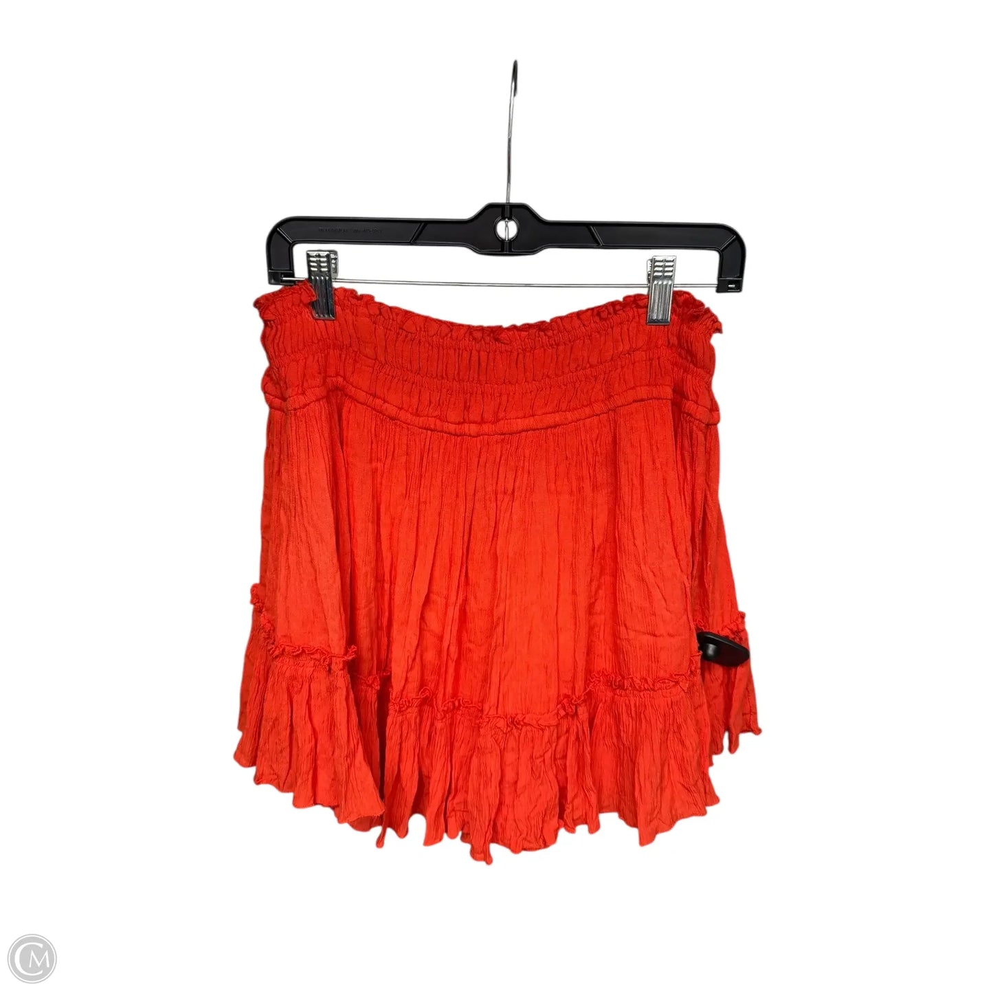 Skirt Mini & Short By Free People In Orange, Size: M