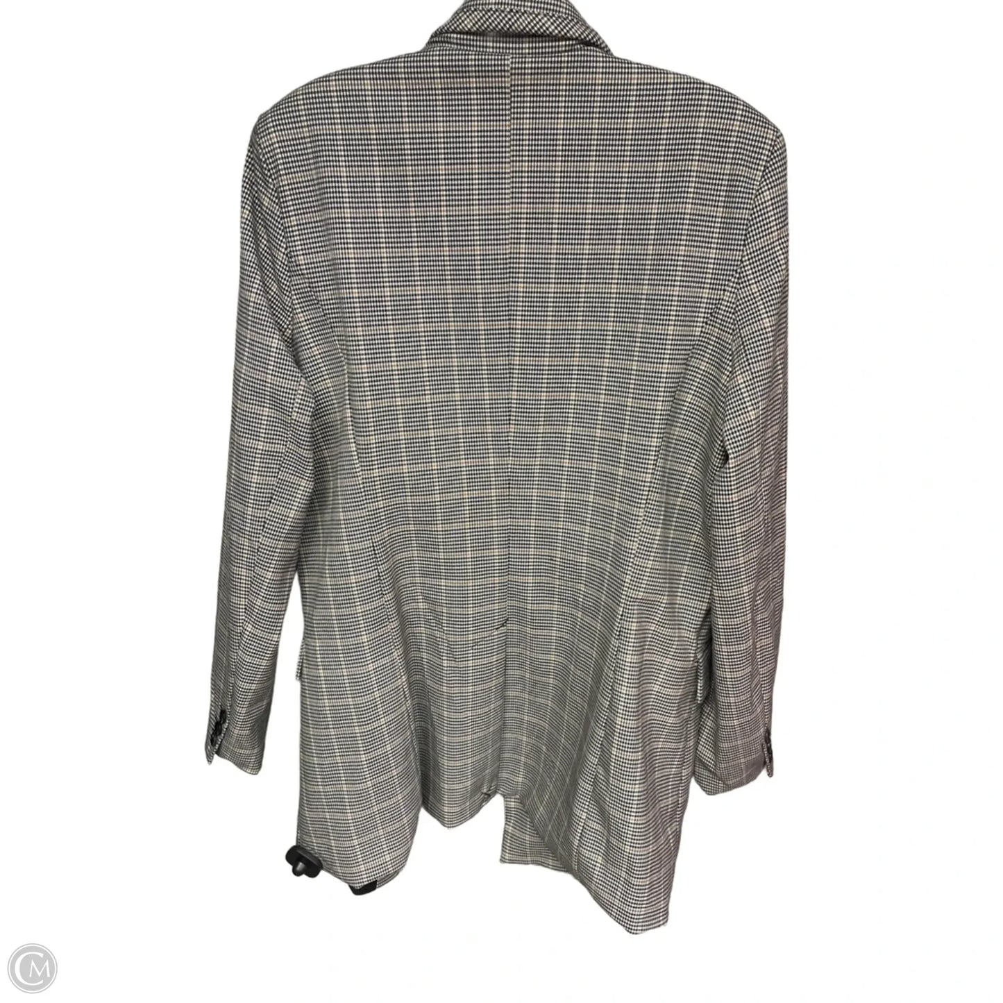 Blazer By Rachel Zoe In Plaid Pattern, Size: L