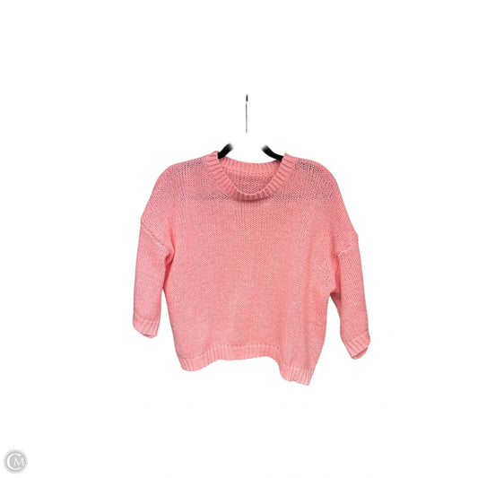 Sweater By Shein In Pink, Size: L