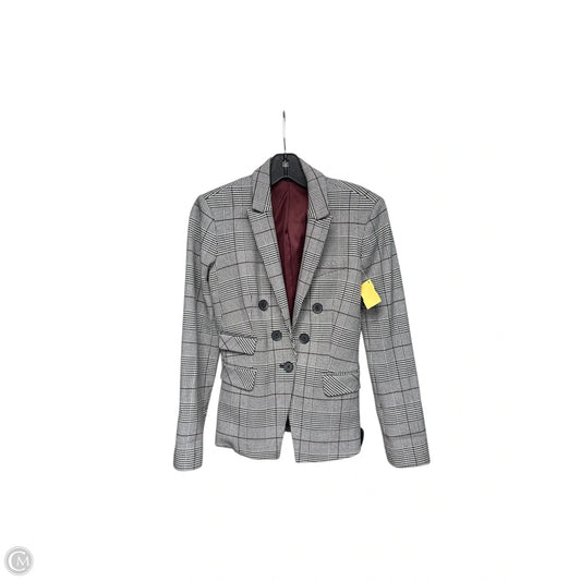 Blazer By Express In Black & White, Size: 0