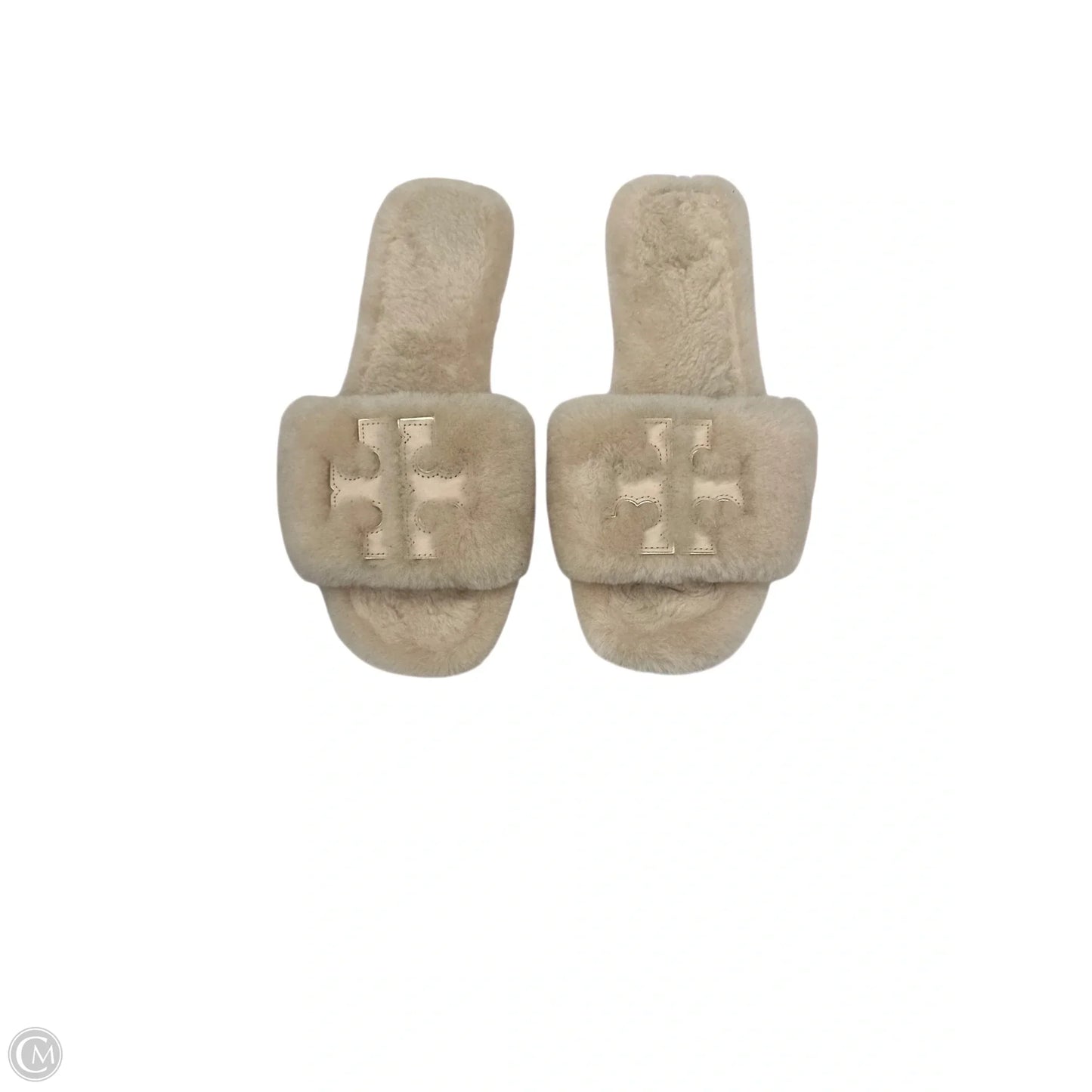 Sandals Designer By Tory Burch In Beige, Size: 9.5