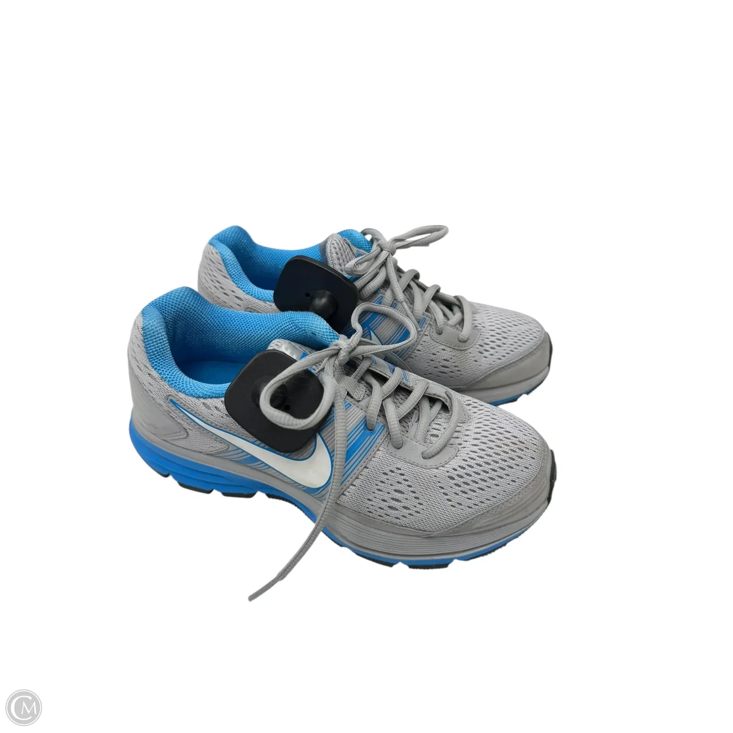 Shoes Athletic By Nike Apparel In Blue & Grey, Size: 6