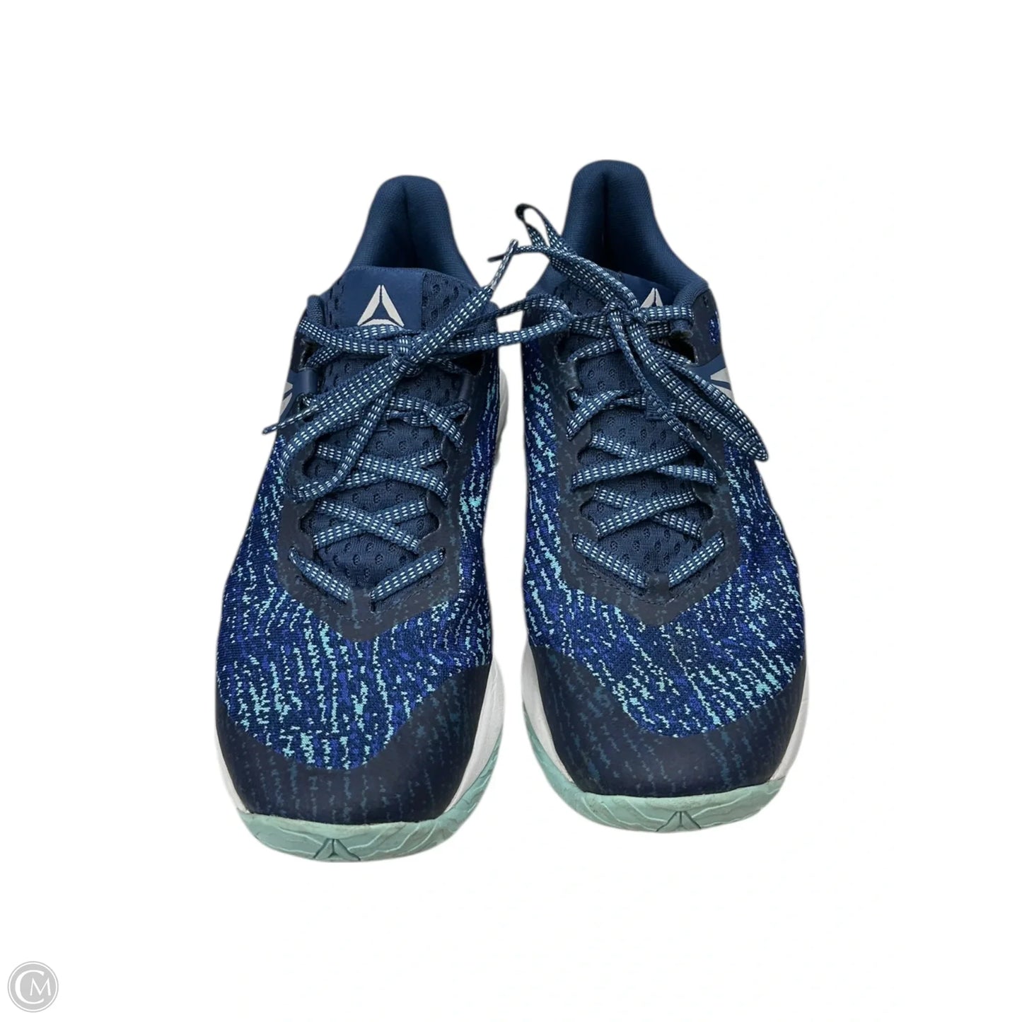 Shoes Athletic By Reebok In Blue & White, Size: 10