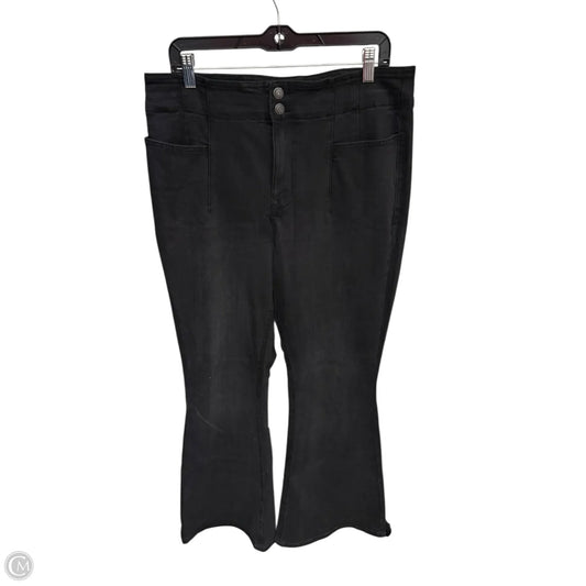 Jeans Flared By Maurices In Black, Size: 16