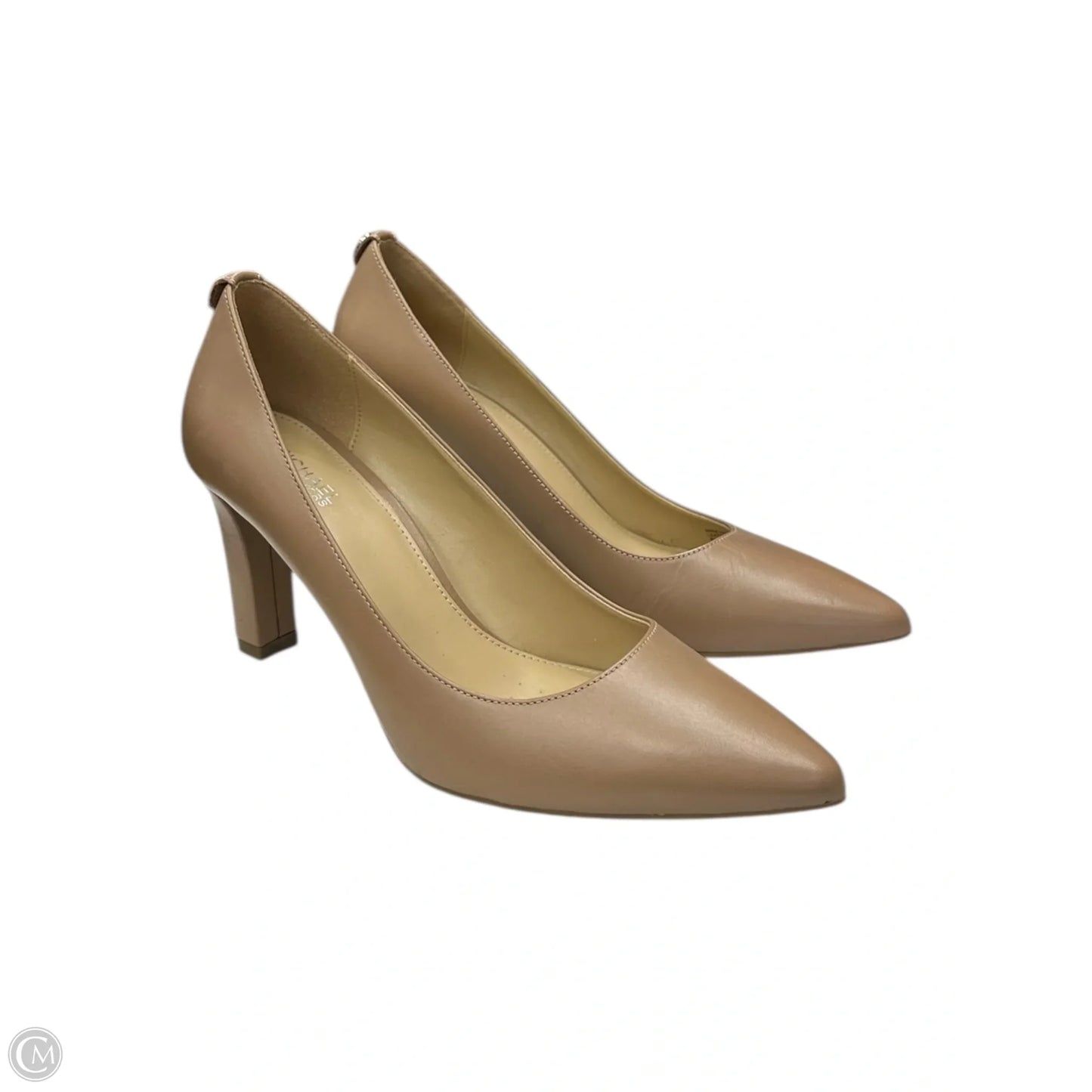 Shoes Heels Block By Michael By Michael Kors In Tan, Size: 6.5
