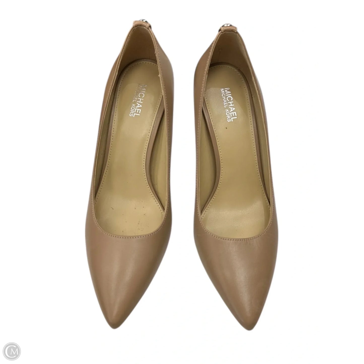 Shoes Heels Block By Michael By Michael Kors In Tan, Size: 6.5