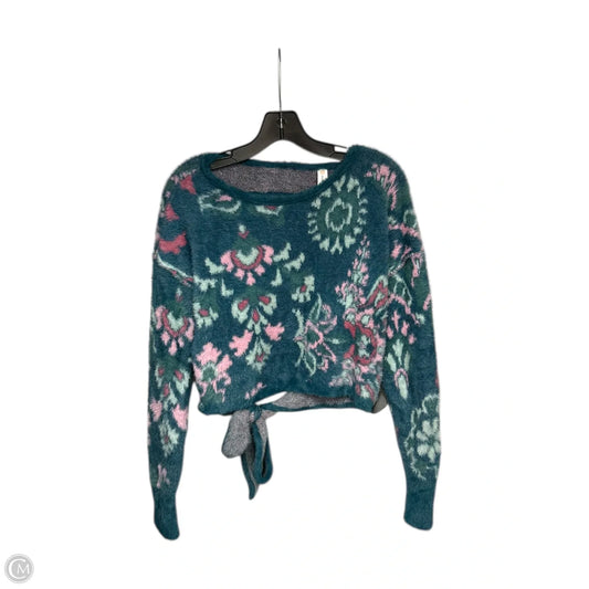 Sweater By Daily Practice By Anthropologie In Teal, Size: S