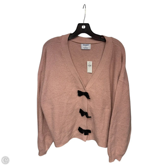 Cardigan By Old Navy In Pink, Size: Xxl