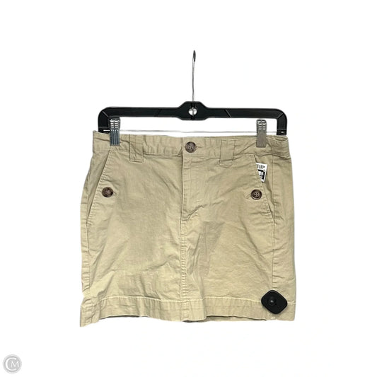 Skirt Mini & Short By Wild Fable In Tan, Size: 4