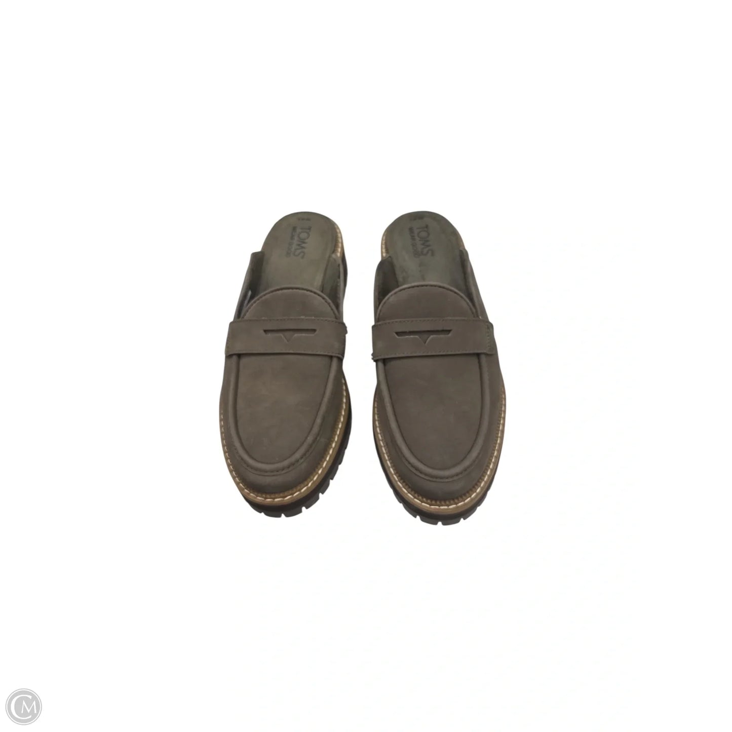 Shoes Flats By Toms In Brown, Size: 8