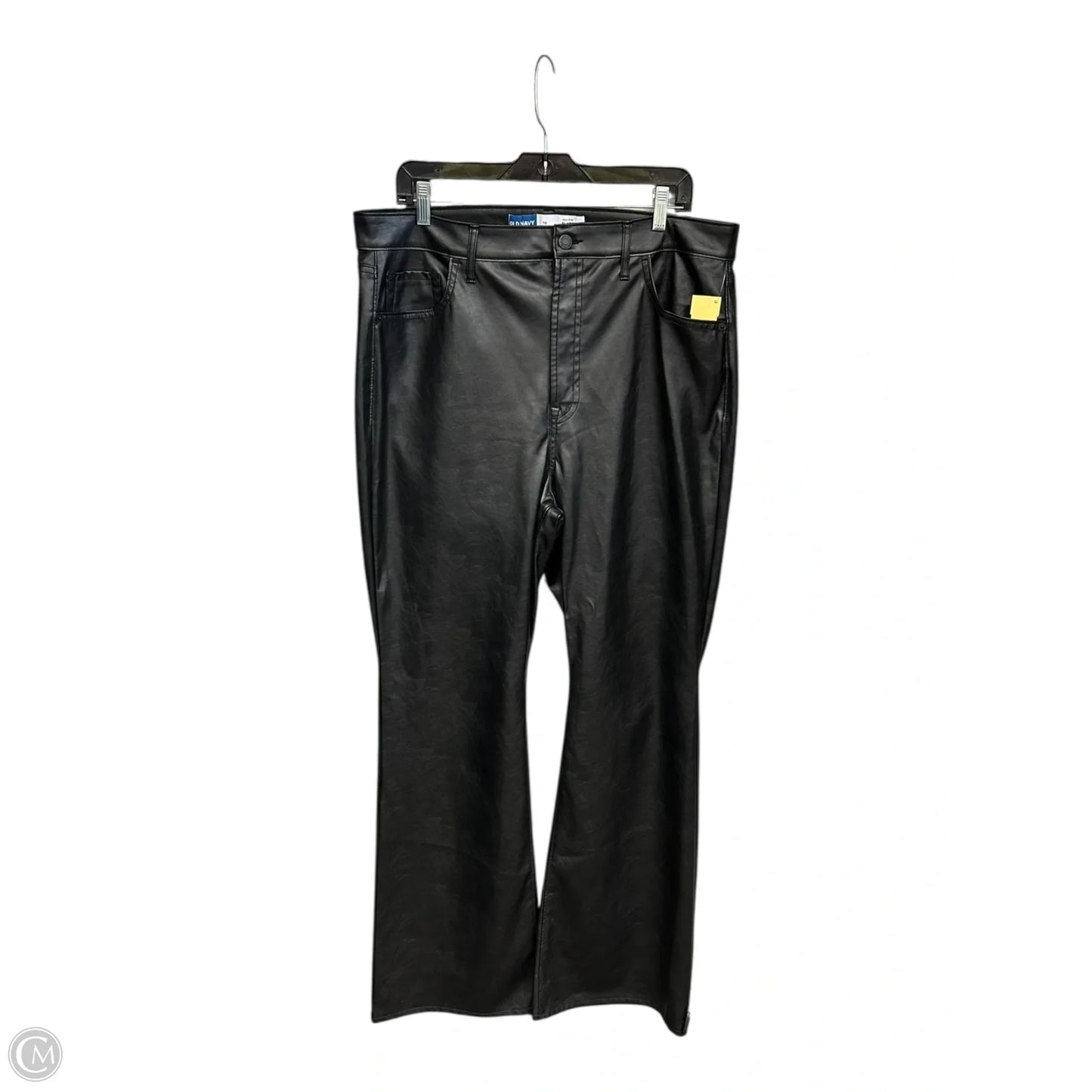 Jeans Flared By Old Navy In Black, Size: 16