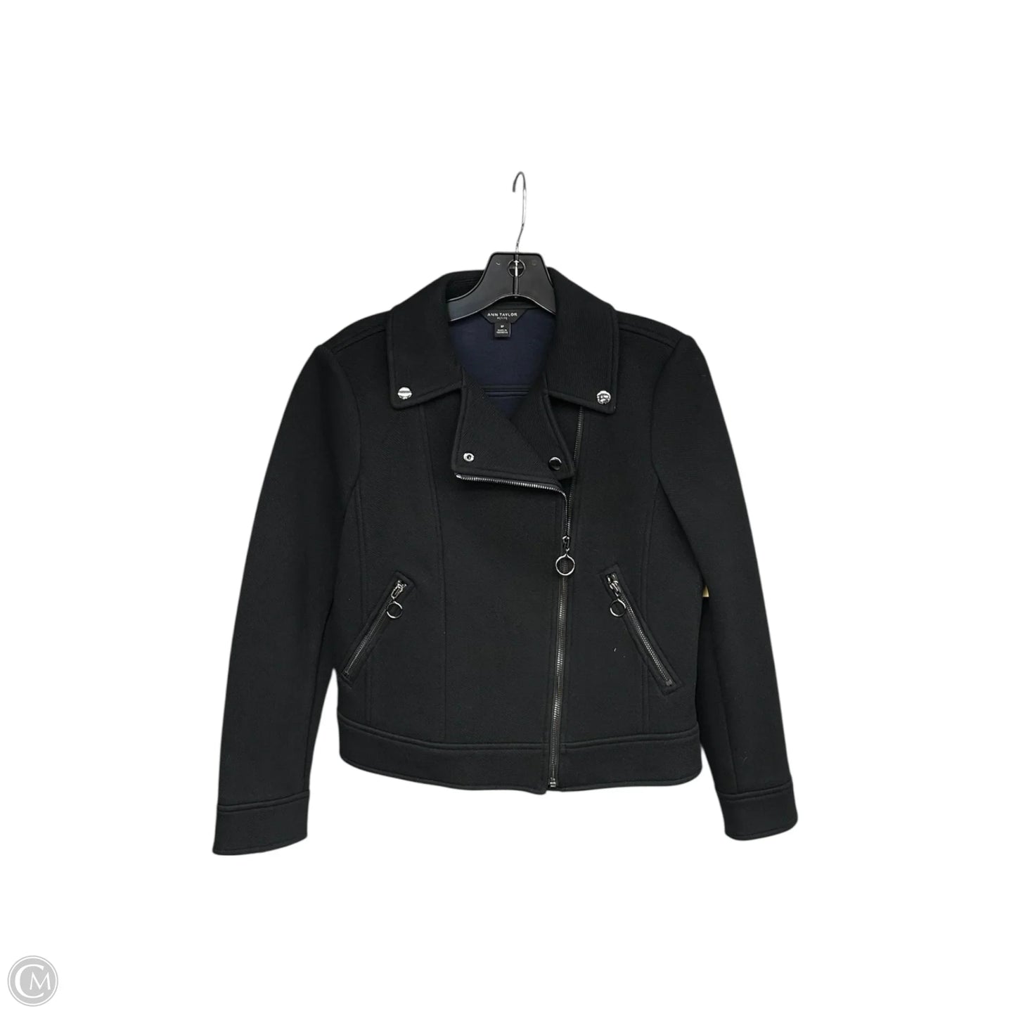 Jacket Other By Ann Taylor In Black, Size: 8p