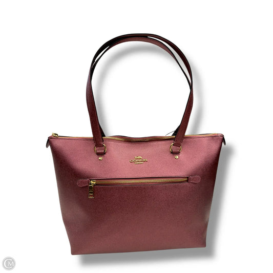 Handbag Designer By Coach, Size: Medium