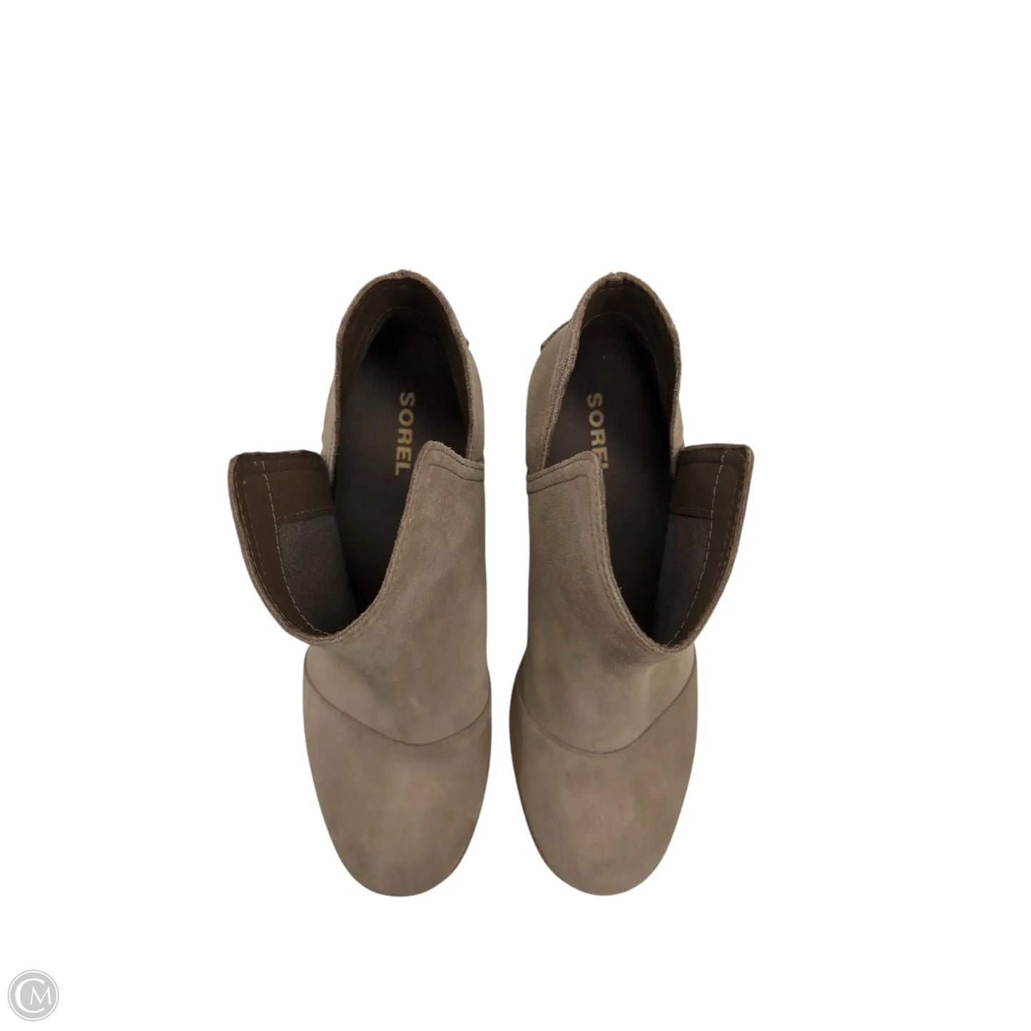 Shoes Heels Block By Sorel In Taupe, Size: 6
