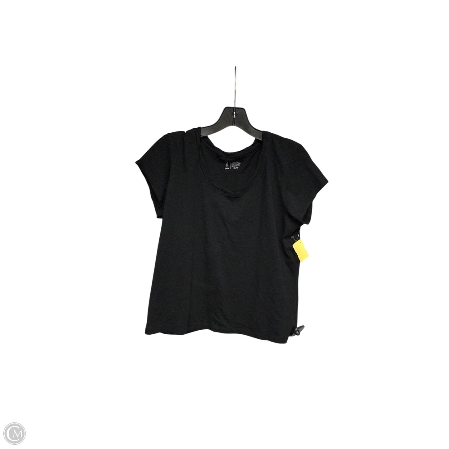 Top Short Sleeve Basic By Joie In Black, Size: Xl