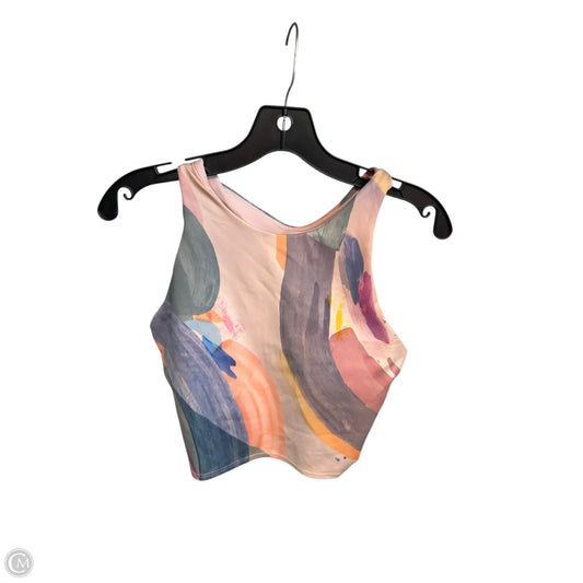 Athletic Bra By Athleta In Blue & Pink, Size: M