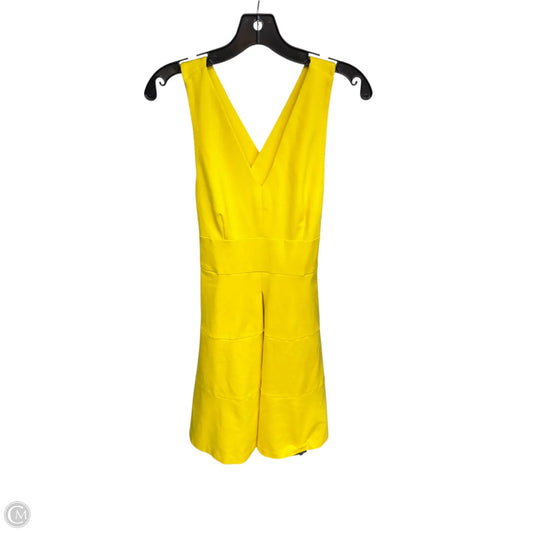 Dress Casual Short By Banana Republic In Yellow, Size: 2