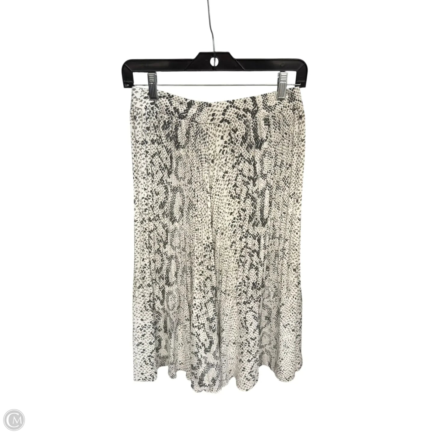 Skirt Midi By J. Crew In Snakeskin Print, Size: 0