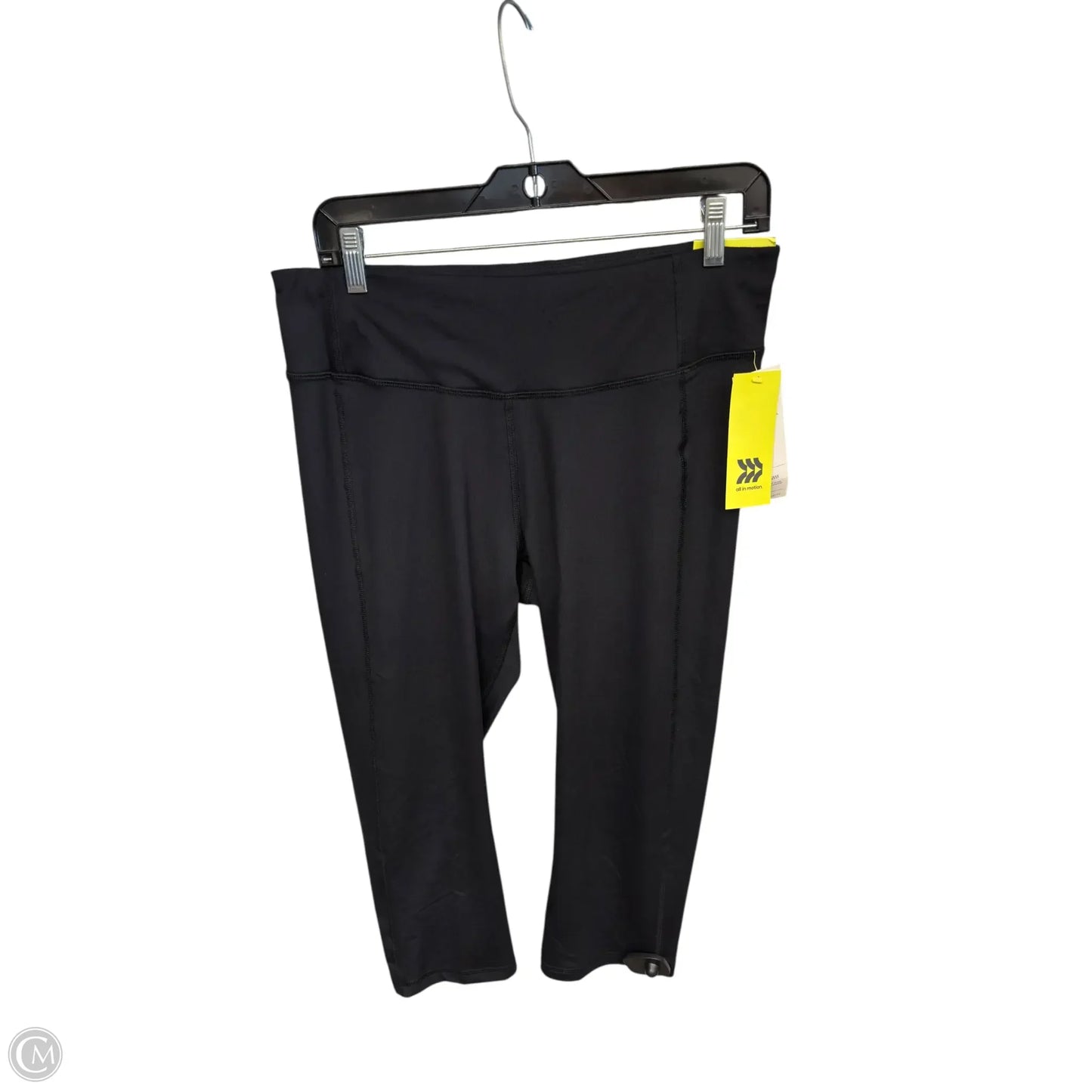 Athletic Capris By All In Motion In Black, Size: Xl